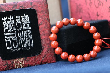 精品柿子紅南紅瑪瑙 10.5mm 29.7克 南紅手鍊設計 佛珠串珠客製化