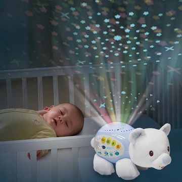 Vtech　星空投射音樂北極熊_廠商直送