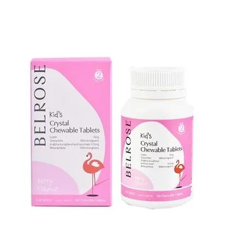 澳洲Belrose 兒童晶亮葉黃素咀嚼錠(1瓶 60錠/瓶) 即期品-2025年10月到期