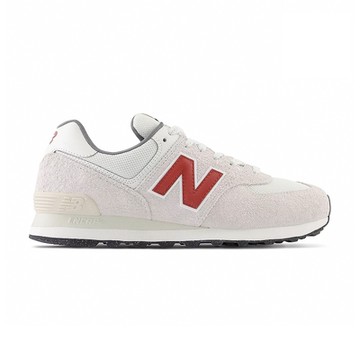 New Balance NB 574 男女 白紅色 復古 休閒鞋 U574SOR