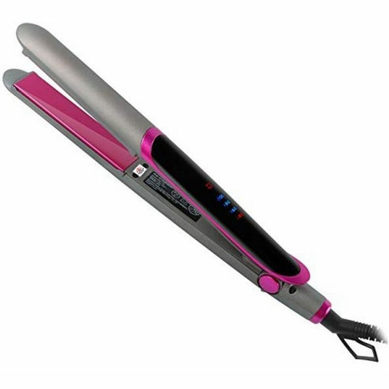 ストレートヘアアイロン ストレート カール2way 25mm マイナスイオン 140 0 デジタル温度表示 メンズ レディ 通販 Lineポイント最大0 5 Get Lineショッピング