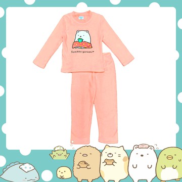 角落小夥伴 - 角落生物法蘭絨套裝-粉