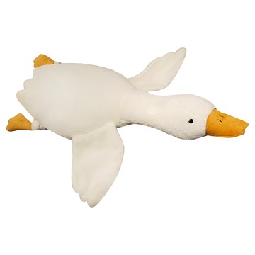 葉子小舖 大白鵝抱枕 聚酯纖維填充物 尺寸：160cm  大白鵝