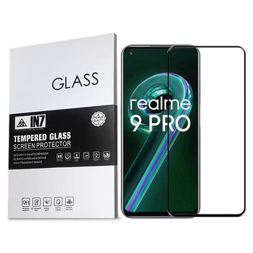 IN7 realme 9 Pro (6.6吋) 高清 高透光2.5D滿版9H鋼化玻璃保護貼 疏油疏水 鋼化膜