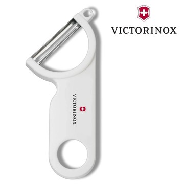 VICTORINOX 瑞士維氏 馬鈴薯削皮器 歪頭削皮刀 白色 VICT-7.6073.7