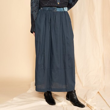 琉璃海氣球裙_夜藍