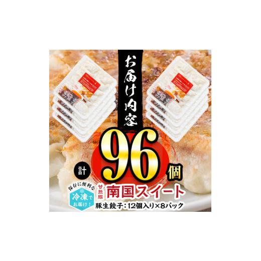 ふるさと納税 鹿児島県 志布志市 p8-105 甘熟豚南国スイート生餃子(96個)