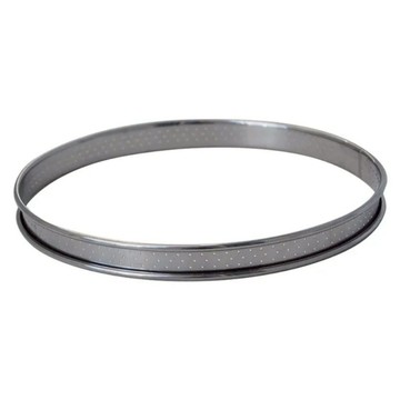 de Buyer 畢耶 不鏽鋼氣孔塔模系列 圓塔模26cm  26cm  1個