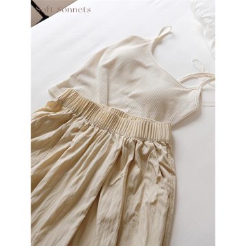 Soft sonnets褶皺文藝感慵懶風休閑褲高腰薄款寬松闊腿褲女夏褲子