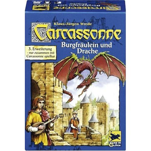 カルカソンヌ拡張セット 王女とドラゴン (Carcassonne: Burgfr?ulein 