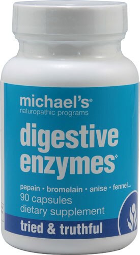 Michael's Naturopathic Programs Digestive Enzymes 90 Capsules