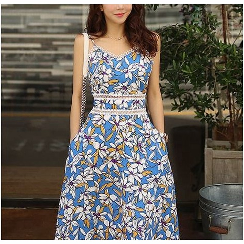 ロングワンピース 夏 ワンピース 大きいサイズ リゾートワンピース リゾートワンピ きれいめ マキシ丈 夏新作 花柄 ロングワンピース キャミソール Jm5309 通販 Lineポイント最大0 5 Get Lineショッピング