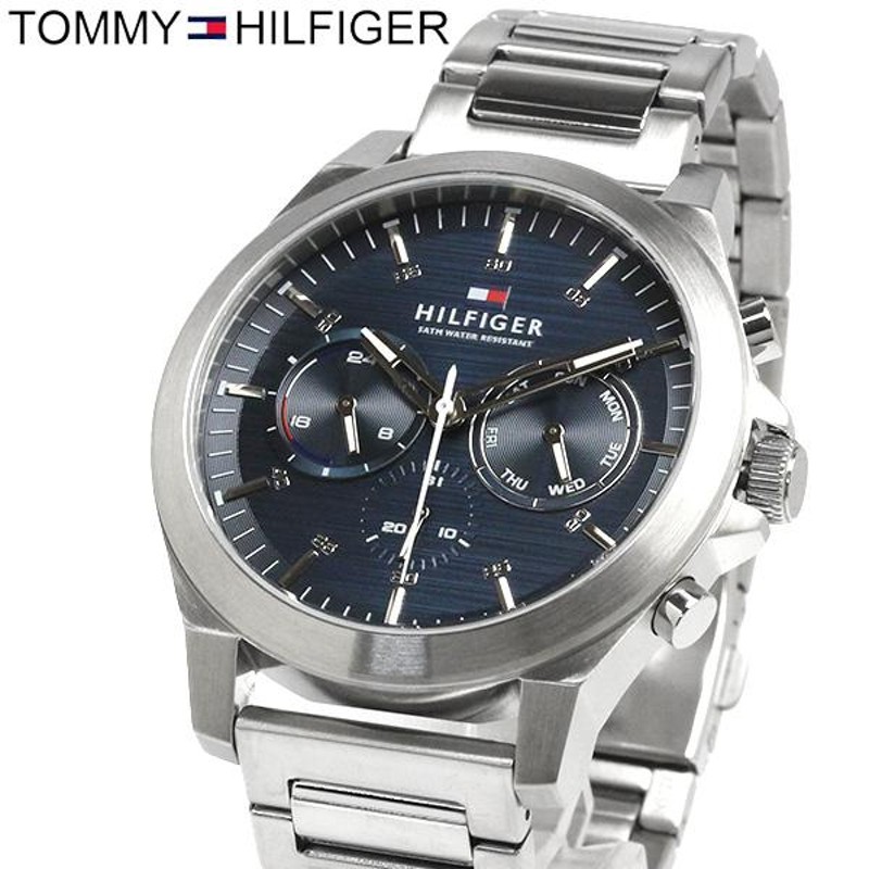 トミーヒルフィガー 腕時計 メンズ ステンレスベルト ブランド スポーティ ファッション ブルー ギフト TOMMY HILFIGER 1710518  | LINEブランドカタログ