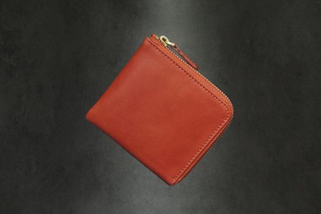 UNIC經典拉鍊零錢包2.0 / L型真皮短夾【可客製化】