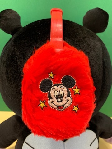 【震撼精品百貨】米奇/米妮_Micky Mouse~迪士尼 DISNEY-保暖耳罩-紅#45295