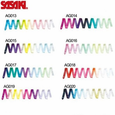 Sasaki ササキスポーツ アートグラデーションリボン 5m Mj 715ag F メール便可能 ササキ 新体操 リボン 手具 ジュニア用 通販 Lineポイント最大get Lineショッピング