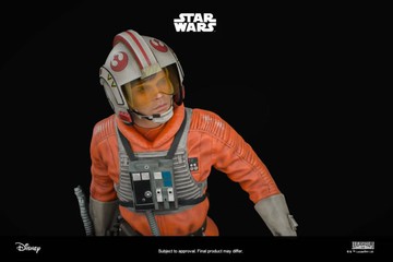 LUKE SKYWALKER IN REBEL PILOT SUIT 1/4 SCALE
