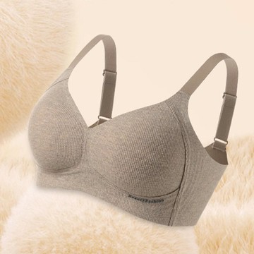 🌟折價券必買🌟中大尺碼 內衣 無痕羅紋小胸提拉聚攏無鋼圈內衣【F0225】DEC31｜5色3碼 現貨+預購 19LADY