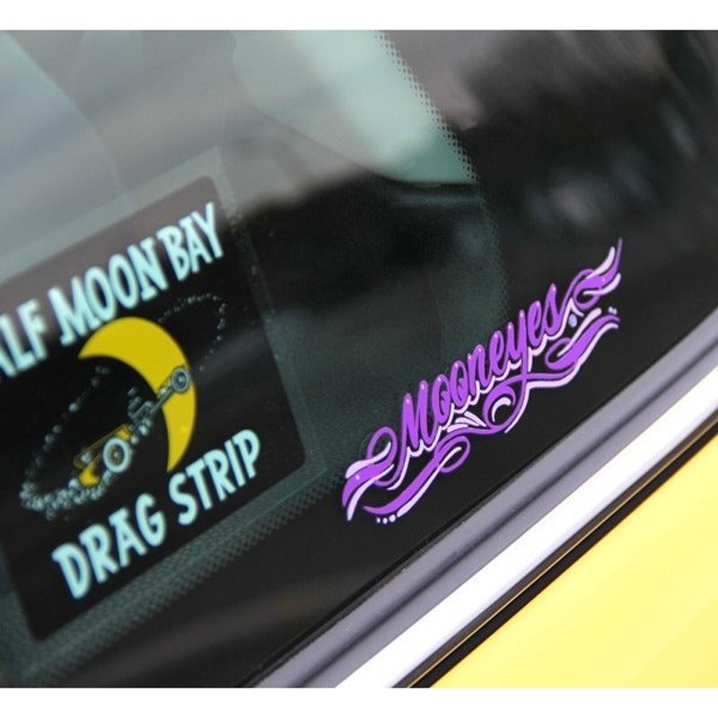 大人の上質 ムーンアイズ MOONEYES Sticker ステッカー MOON City Yokohama Decal ムーン シティー ヨコハマ  デカール DM089