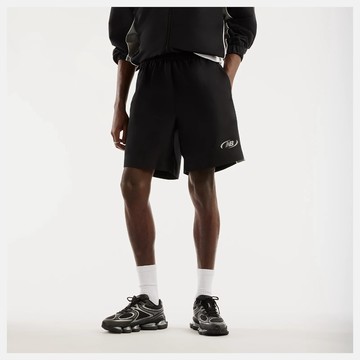 NEW BALANCE 短褲 TRACKSIDE 黑色 七吋 梭織短褲 男 MB62U39TBK