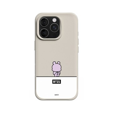 iPhone 16 Pro SolidX 貝殼灰 - BT21 - 猜猜是誰？ MANG