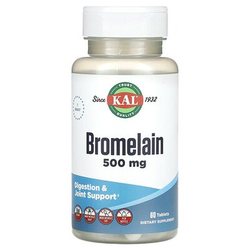 KAL, 鳳梨蛋白酶，500 毫克，60 片