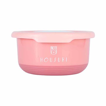 『HOUSUXI‧舒希』不鏽鋼雙層隔熱碗 – 經典紅730ml