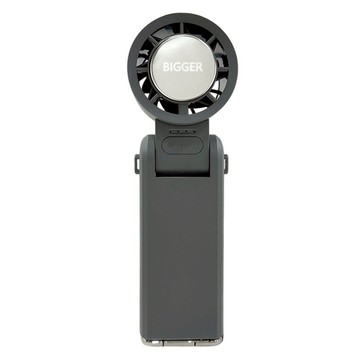 【BIGGER】2025新款上市 COCOLD冰感摺疊製冷風扇 墨霧灰 公司貨