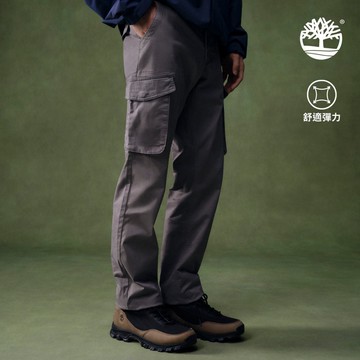 Timberland 男款灰色休閒工裝長褲|A5V53033