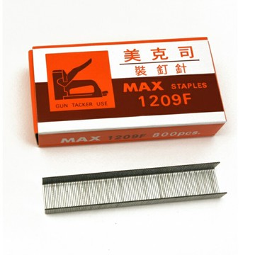 日本 MAX 美克司 1209F 釘槍專用釘書針 (800入)【APP滿額下單10%點數(單一帳號最高1000點)】4/30止