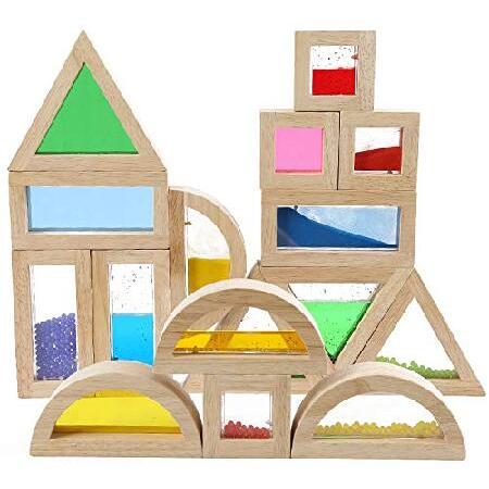 Kidus Montessori Magnetic Wooden Fishing Game for Toddlers 1-3