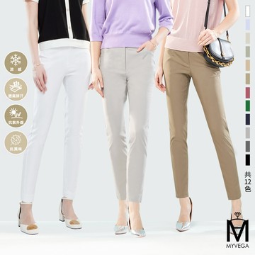 💦必收涼感TOP🏅【MA】台灣製第七代黃金剪裁顯瘦金幣涼感褲-12色任選