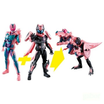 免運現貨 正版 代理 萬代 假面騎士利柏斯 基因重組可動公仔 基本形態 2隻套組 貨號 71035 聖誕禮物特價品