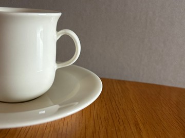 ARABIA ARCTICA 咖啡杯&茶碟 (阿拉比亞/阿克提卡)【一組兩件】
