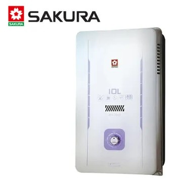 (贈6%購物金~6/11)【SAKURA 櫻花】 10L一般公寓用屋外型熱水器 GH1005/GH1005 送全省安裝