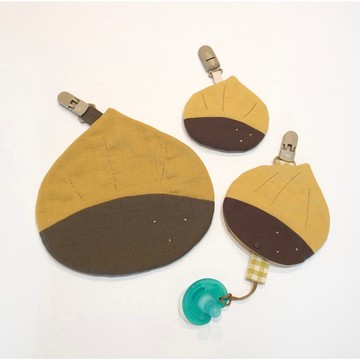 【 Laukku.u 】栗子系列。黃色