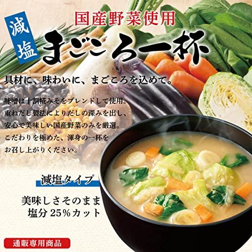 アマノフーズ フリーズドライ 味噌汁 スープ 減塩 まごころ一杯 10種90食 詰め合わせ セット 常温保存 食品