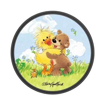 GRIP O (MagSafe 兼容） 黑 - Suzy's Zoo - Witzy與Boof愛的抱抱