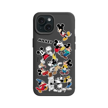 iPhone 15 SolidX 黑 - 迪士尼-米奇 Mickey - Sticker-各種米奇
