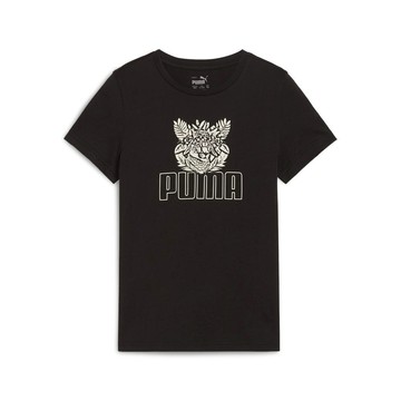 PUMA 基本系列Tropicat短袖T恤 女童