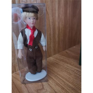 1：12娃娃屋DOLLHOUSE迷你配件之人偶連衣裙女士