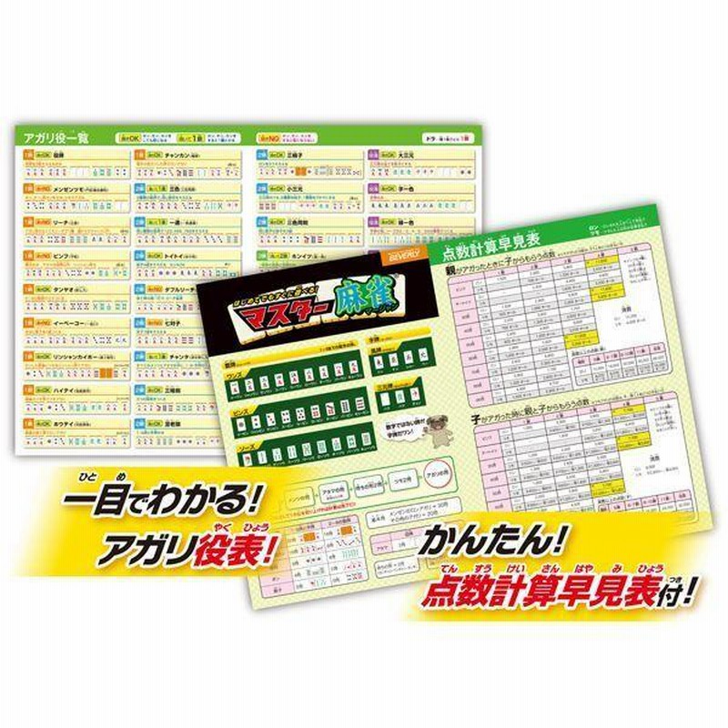 ケース付き】麻雀牌セット【点数早見表付き】 脱がせ