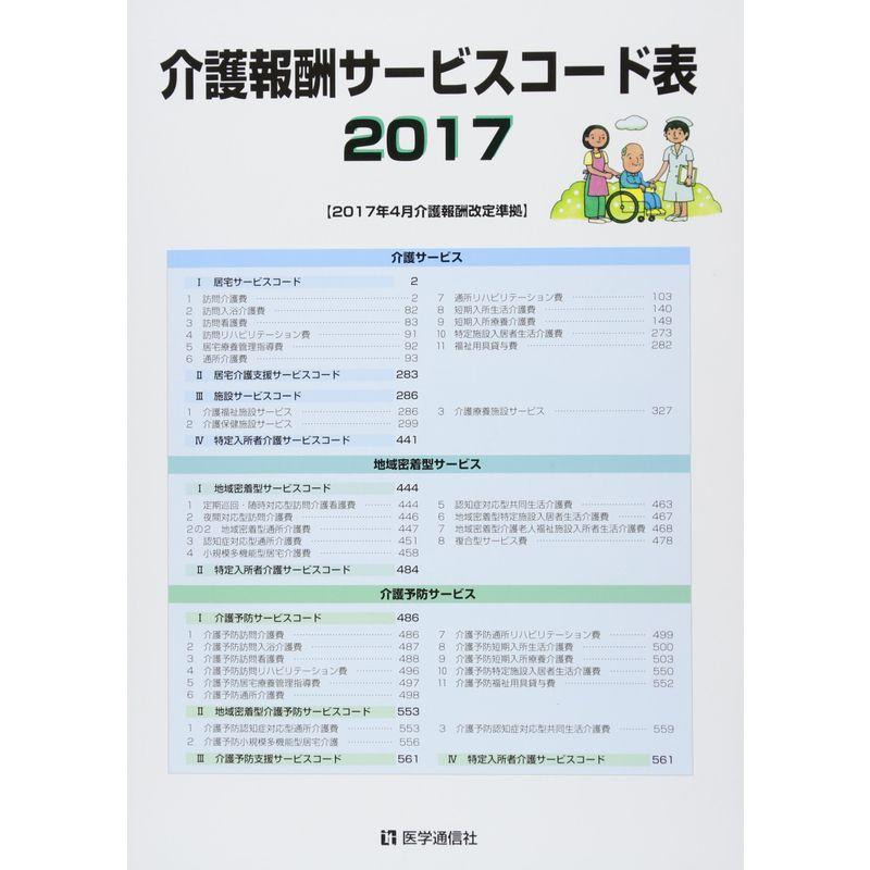 介護報酬サービスコード表 2017: 2017年4月介護報酬改定準拠