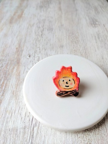 郊遊系列 之 小火種  /  襟章 胸章