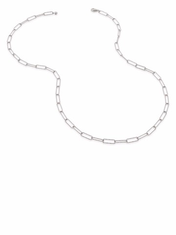 Monica Vinader - Alta textured chain necklace - women - Recycled Silver - One Size