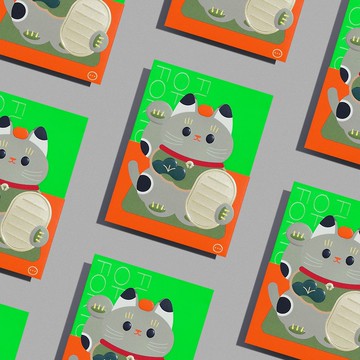 Fortune Kitty - 利是封/紅封包/禮封 (8個)