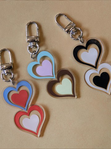 Fanfare keyring (3 colors)