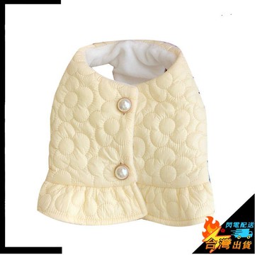 【台灣出貨】寵物衣服 貓咪馬甲 狗狗珍珠棉馬甲 小型犬衣服 比熊法鬥狗狗衣服 泰迪小狗服飾 秋冬款 寵物貓衣服 冬季