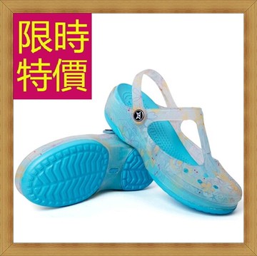 現貨+預購 洞洞鞋休閒鞋-夏季透明時尚防水女涼鞋8色55w2【獨家進口】【米蘭精品】