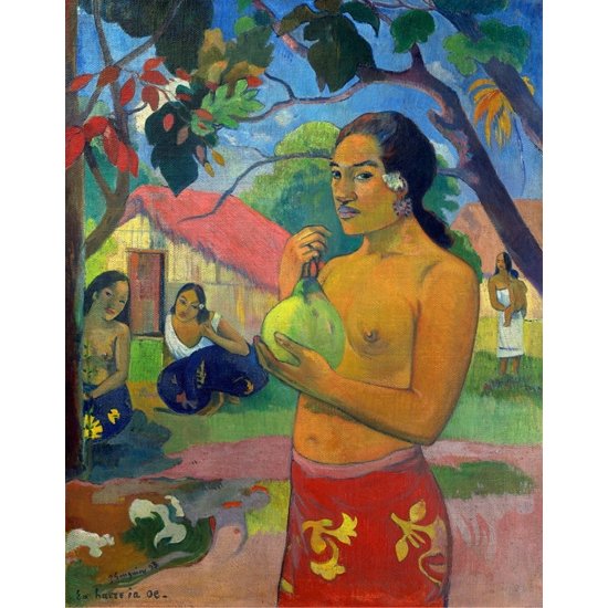 ジャワ女アンナ ポール・ゴーギャン Paul Gauguin 手描き油絵複製画